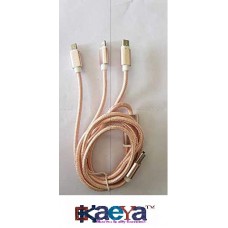 OkaeYa-Fashion Cable 3 in 1 Universal Type c